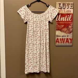 Ardene Floral Off-the-shoulder Dress